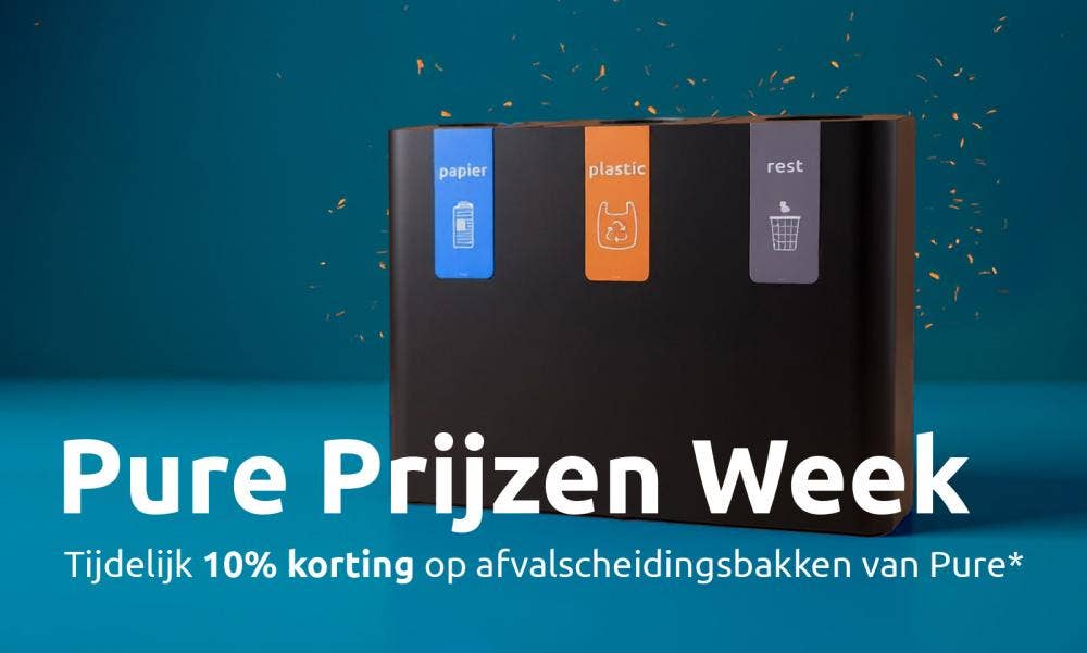 Pureafvalscheidingsbakken