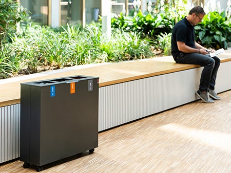 Afval scheiden op werk