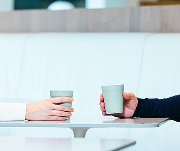 Herbruikbare bekers hard kunststof