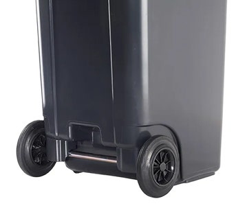 Wielen tweewielcontainer