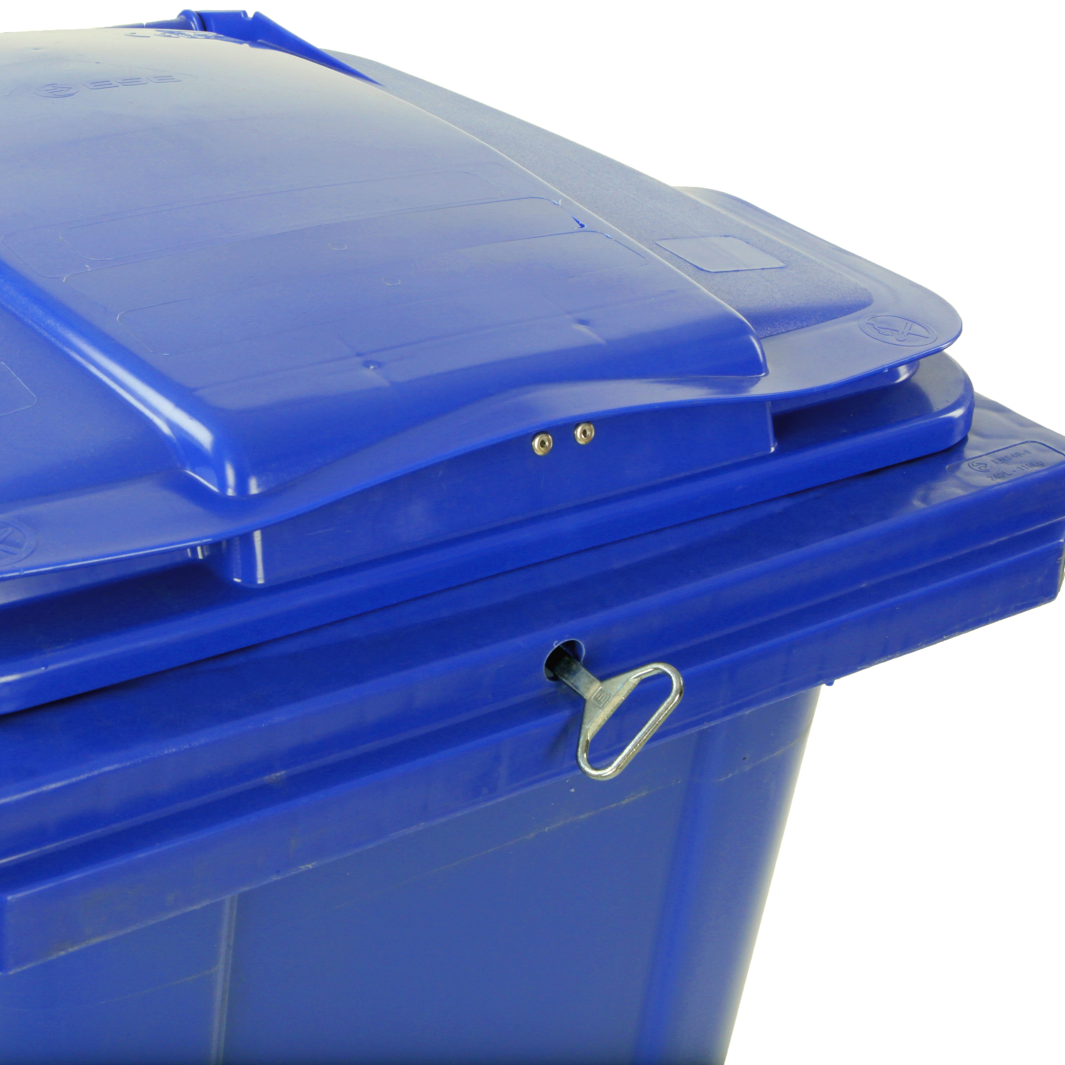 Afvalcontainer met slot