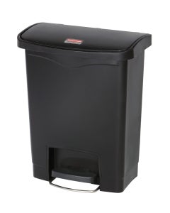 Rubbermaid Slim Jim pedaalemmer 30 liter zwart