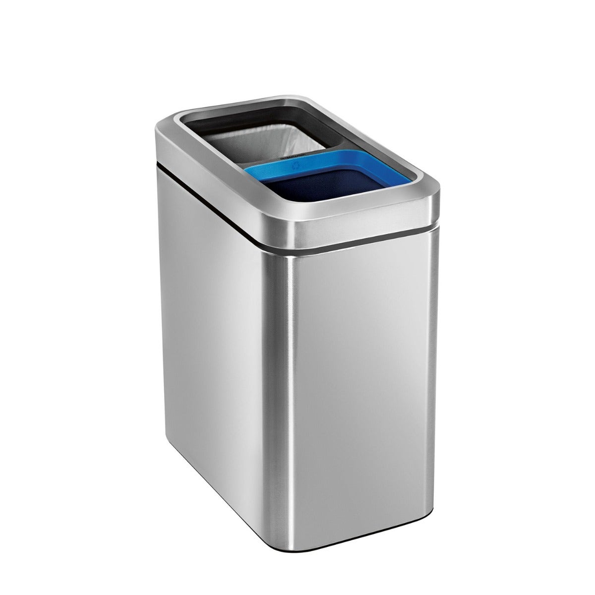 Simplehuman Slim open 10 + 10 liter recycler