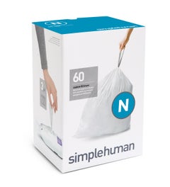 Simplehuman afvalzakken code N 45-50 liter - 60 stuks