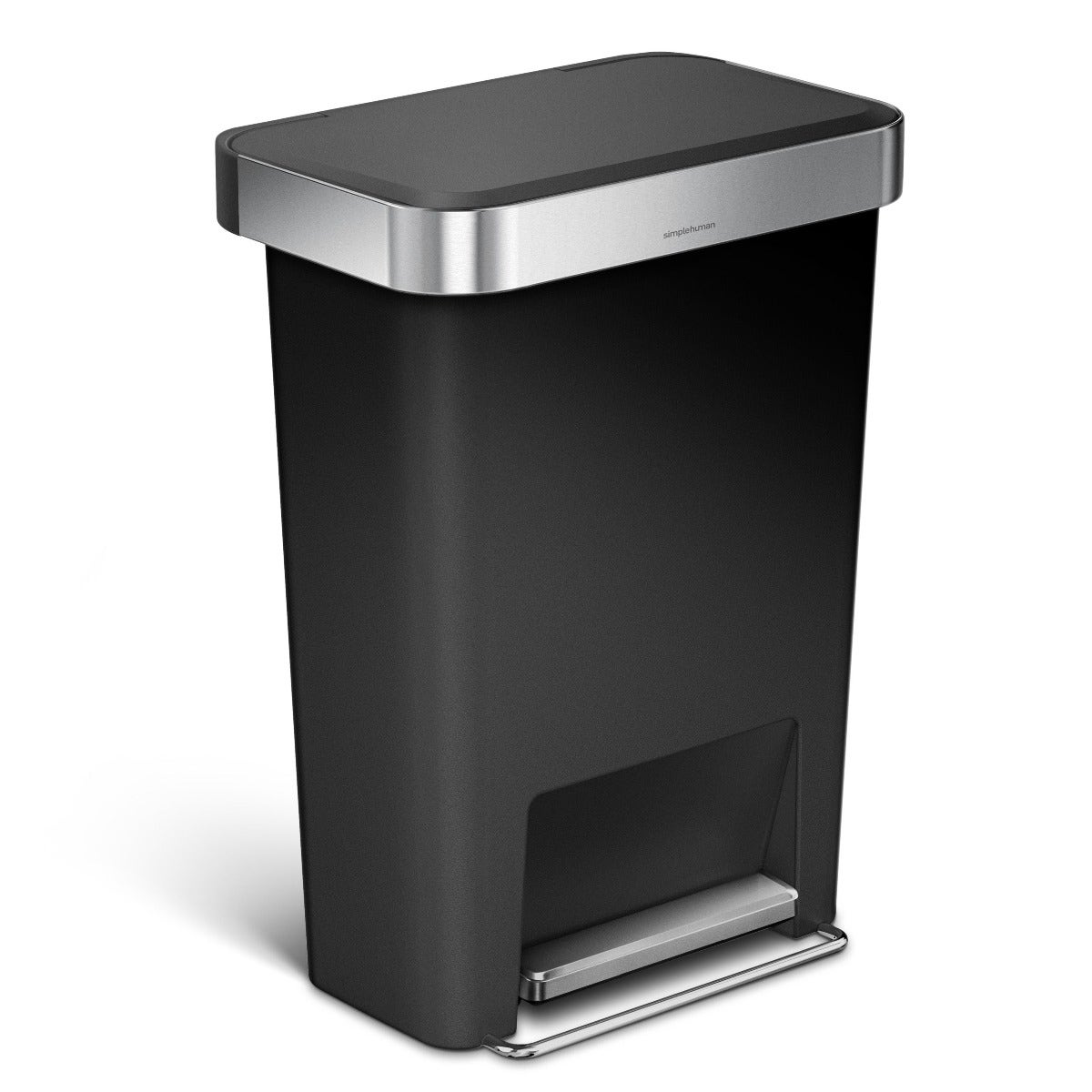 Simplehuman Afvalemmer Liner Pocket kunststof 45 liter zwart