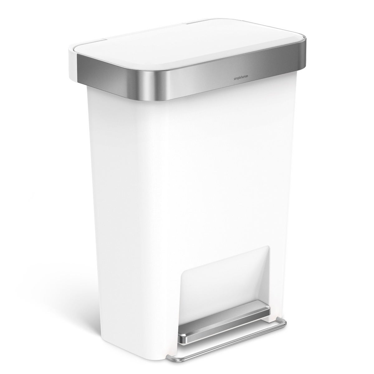 Simplehuman Afvalemmer Liner Pocket kunststof 45 liter wit