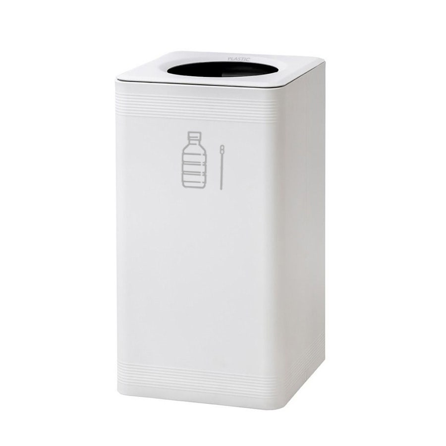 Afvalbak Ditch L 1x60 liter wit - plastic