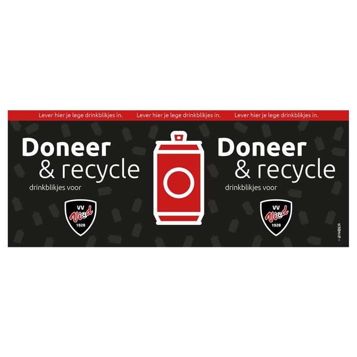 Wikkel voor CANman 145 liter + eigen logo