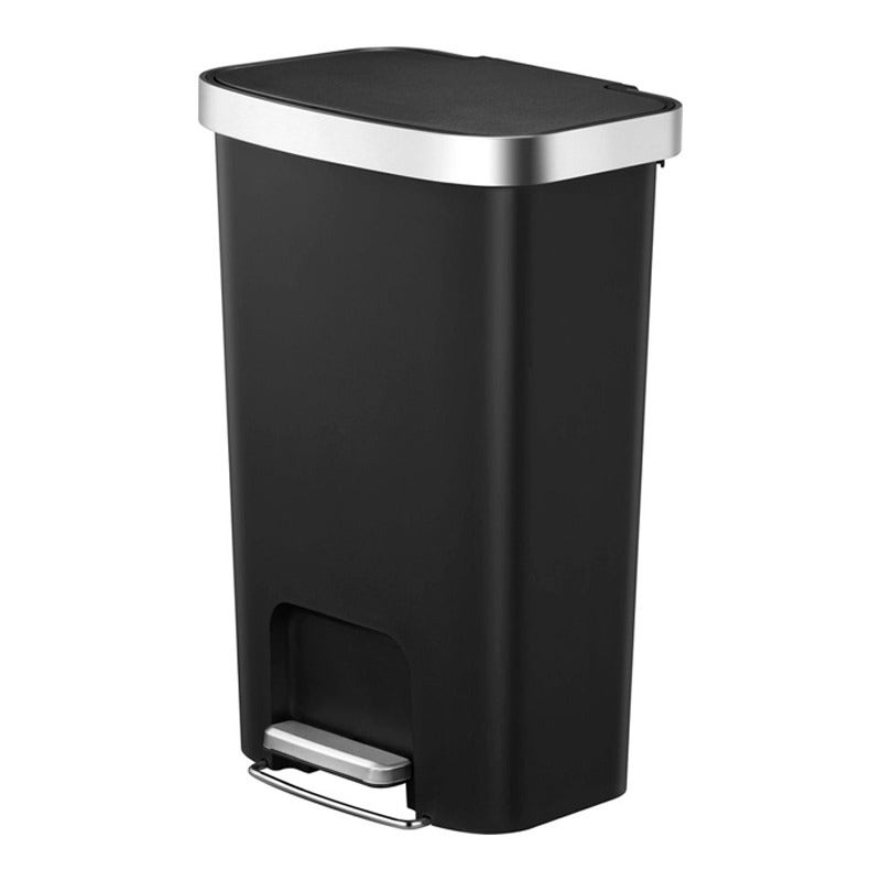 EKO Hana pedaalemmer 25 + 25 liter zwart