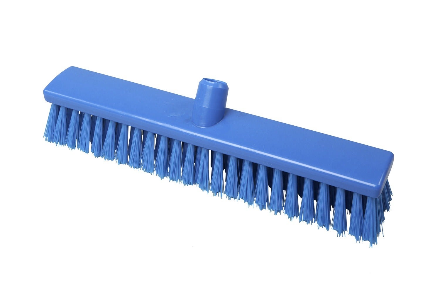 FBK brede medium harde bezem 40 cm blauw