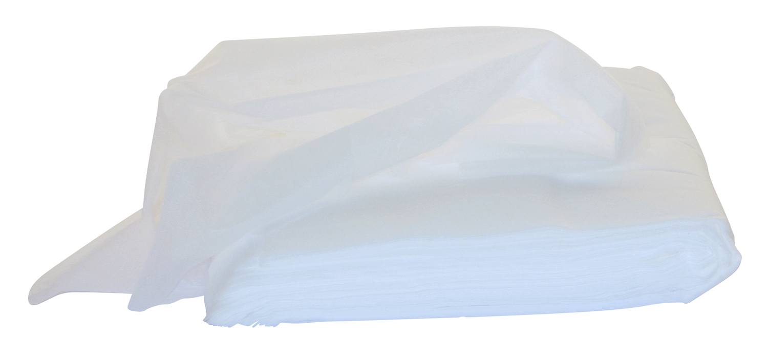 Stofwisdoek geïmpregneerd polypropyleen 20-grams 100x30 cm wit - 500 stuks