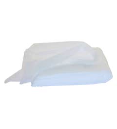 Stofwisdoek geïmpregneerd polypropyleen 20-grams 100x30 cm wit - 500 stuks