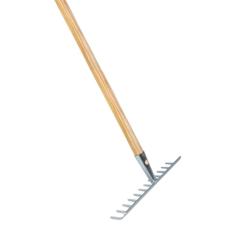Tuinhark verzinkt 12 tanden met steel 160 cm
