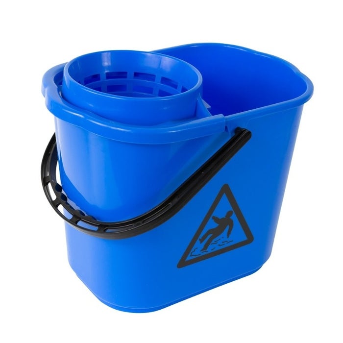 Mopemmer voor Spaanse mop 12 liter blauw