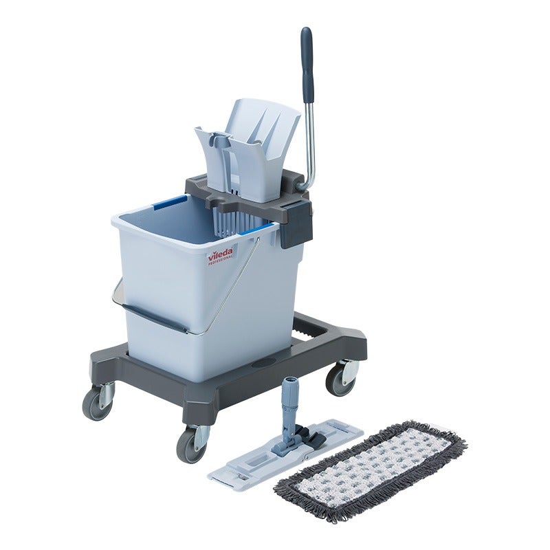 Vileda UltraSpeed Pro mopwagen Starterkit Single bucket