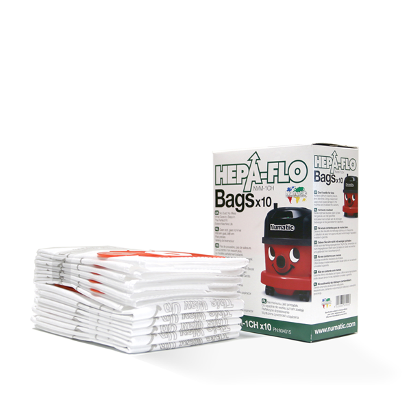 Numatic 10 stofzakken 160-250 modellen NVM-1CH 