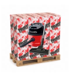 Pallet Numatic stofzuiger PPR240-11 rood met kit AS0 - 24 dozen