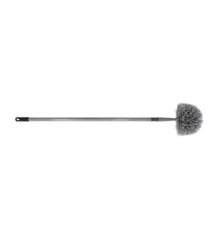 Raagbol rond kunstvezel met telescoopsteel 150 cm