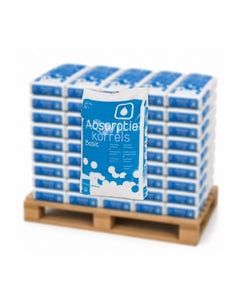 Pallet Absorptiekorrels Towlers Basic 20 kg - vloerkorrels - middelgrof - 60 zakken