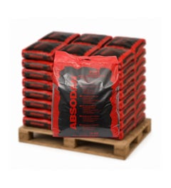 Pallet Absorptiekorrels Absodan Oil Sorb Plus 10 kg - vloerkorrels - zacht en fijn - 78 zakken