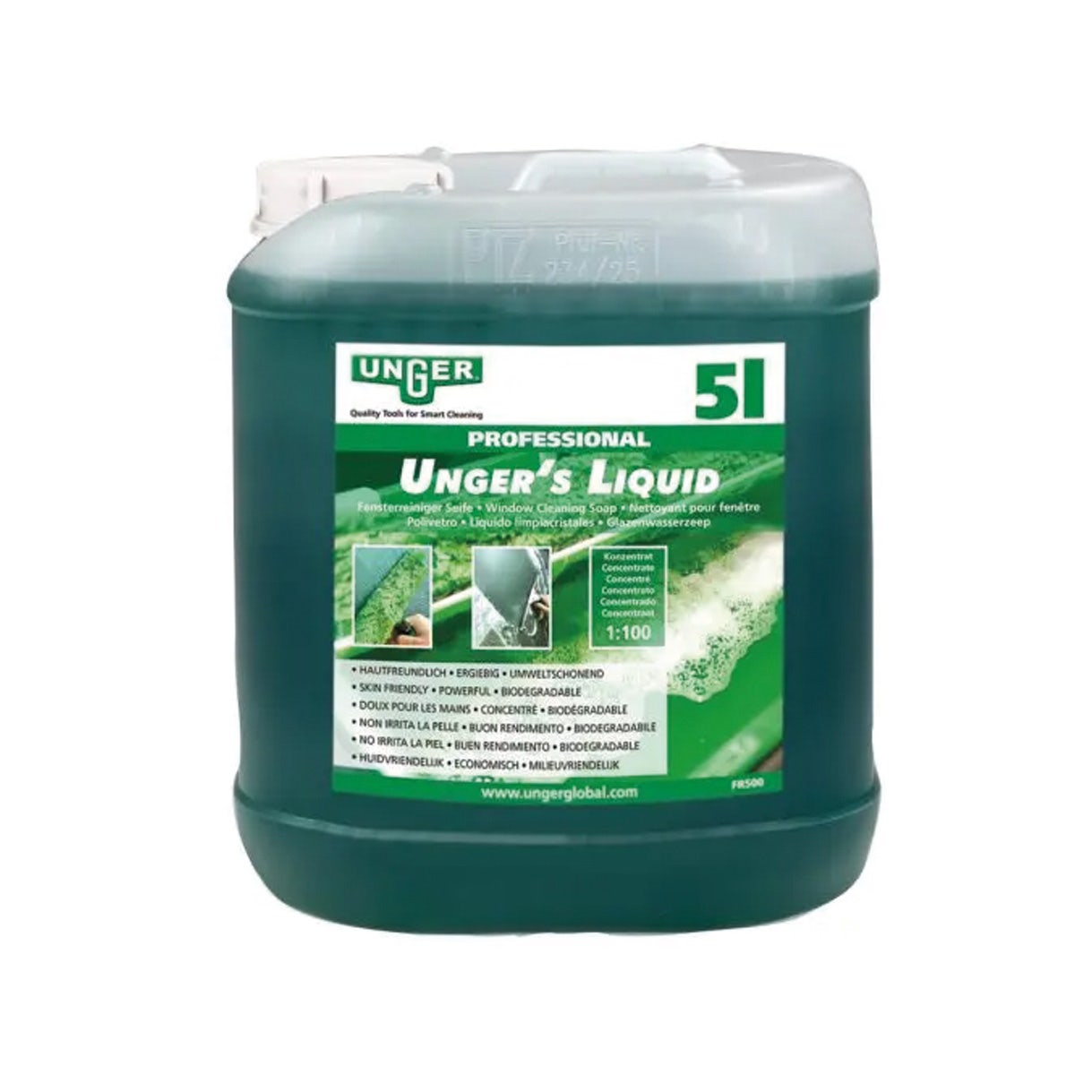 Unger vloeibare glasreiniger 5 liter