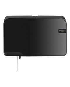 Duo toiletrolhouder zwart