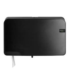 Duo toiletrolhouder Quartz Black Mini Jumbo