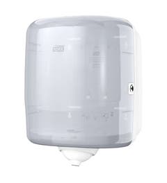 Tork M4 poetsroldispenser wit - 473190
