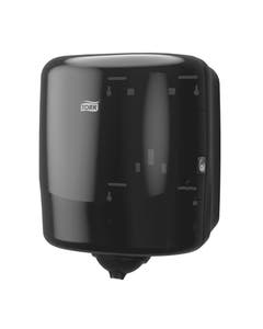 Tork M4 poetsroldispenser zwart - 473191