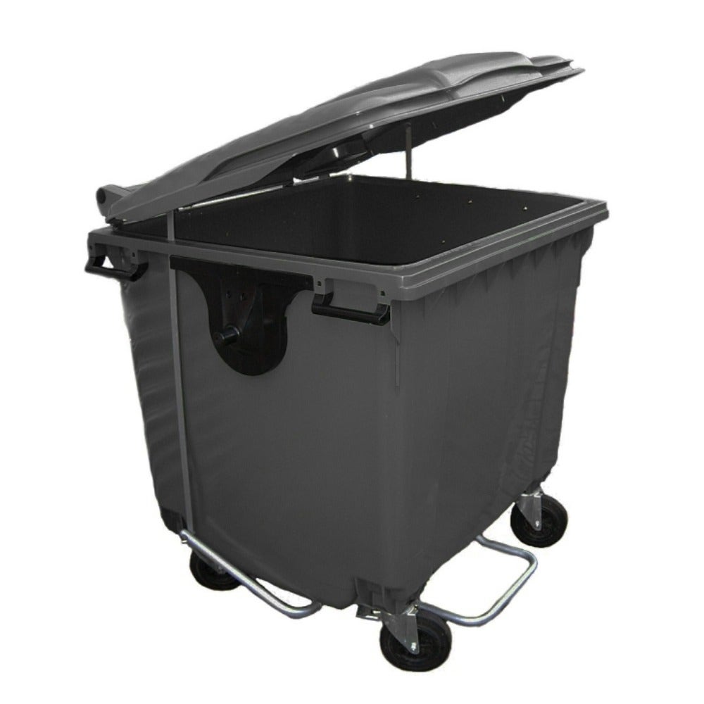 Voetbediening afvalcontainer 770 liter - Ongemonteerd - Losse set 21-delig