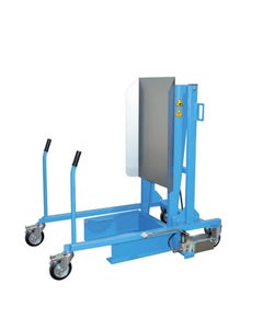 Kantelaar afvalcontainer MKS-F blauw - voetpomp