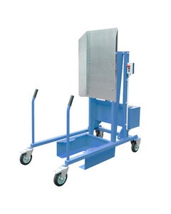 Container kantelaar MKS-12V blauw - Accu