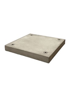 Betonpoer voor wegstandaard afvalcontainer 240 liter