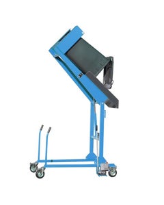 Container kantelaar MKS-H blauw - handpomp