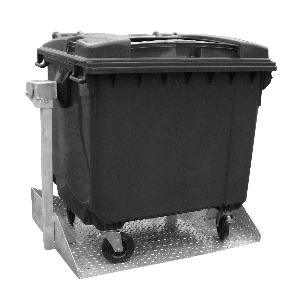 Wegstandaard voor 770/1100 liter met opnametap