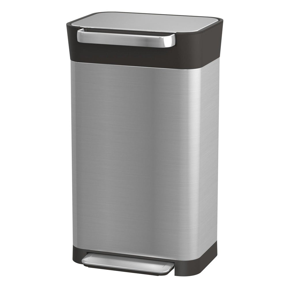 Joseph Joseph Intelligent Waste Titan pedaalemmer 30 liter mat RVS