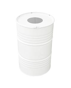 BinBin prullenbak 200 liter wit met opening