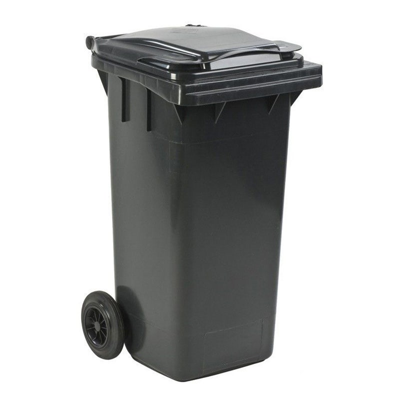 Minicontainer 120 liter grijs - Kliko 120 liter grijs - Restafval