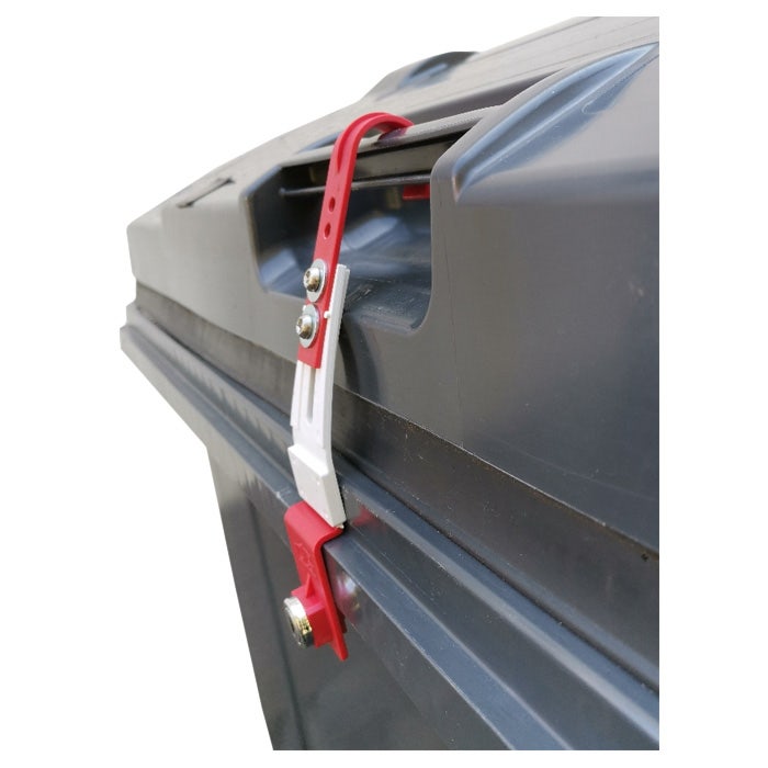 Slot met sleutel voor afvalcontainers 660-1100 liter - verschillend sluitend