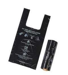 Hondenpoepzakjes op rol - T-shirt model - Doos 10 rol x 200 zakjes