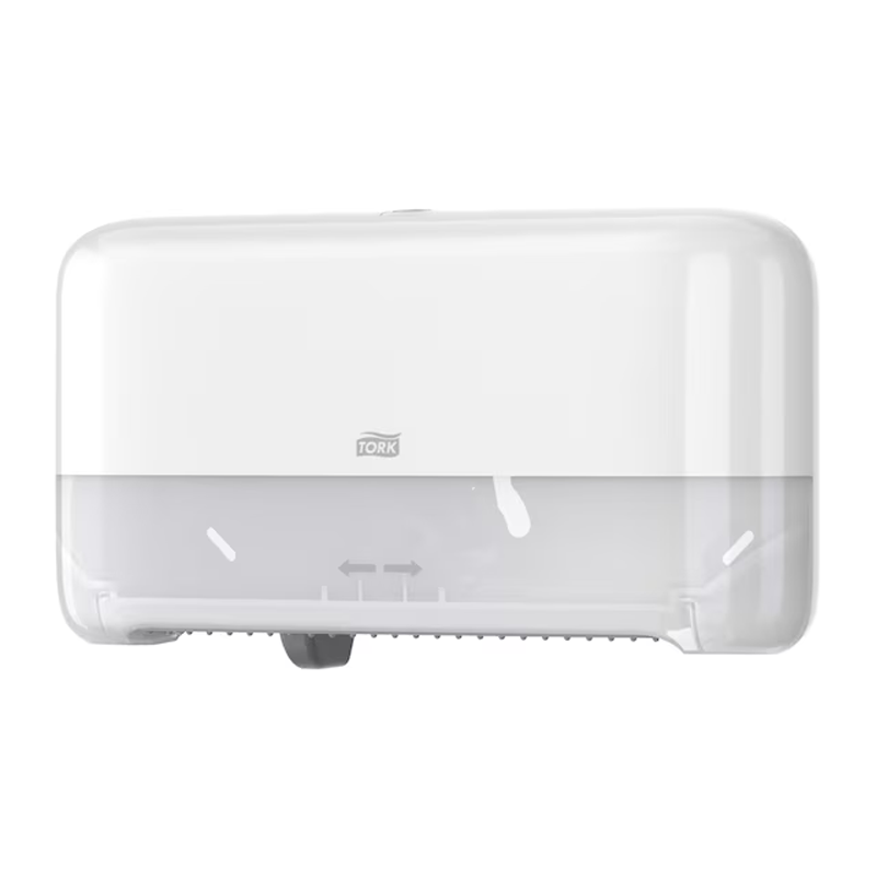 Tork T7 toiletrolhouder 2 coreless rollen wit - 558040