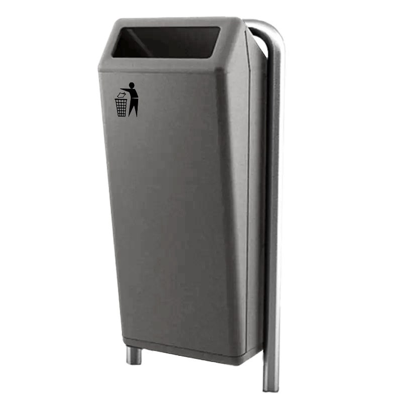 Bammens Capitole Prestige L 70 liter aluminiumgrjis RAL 9007