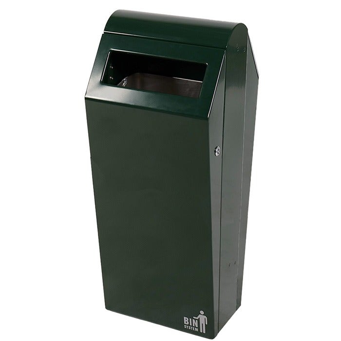 Buitenafvalbak Double BIN 120 groen - 100 liter - 2 inworpzijdes