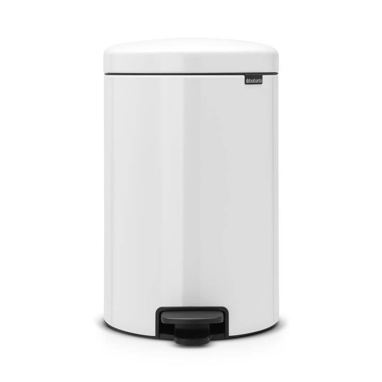 Brabantia Newicon pedaalemmer 20 liter Fresh White (Glans)