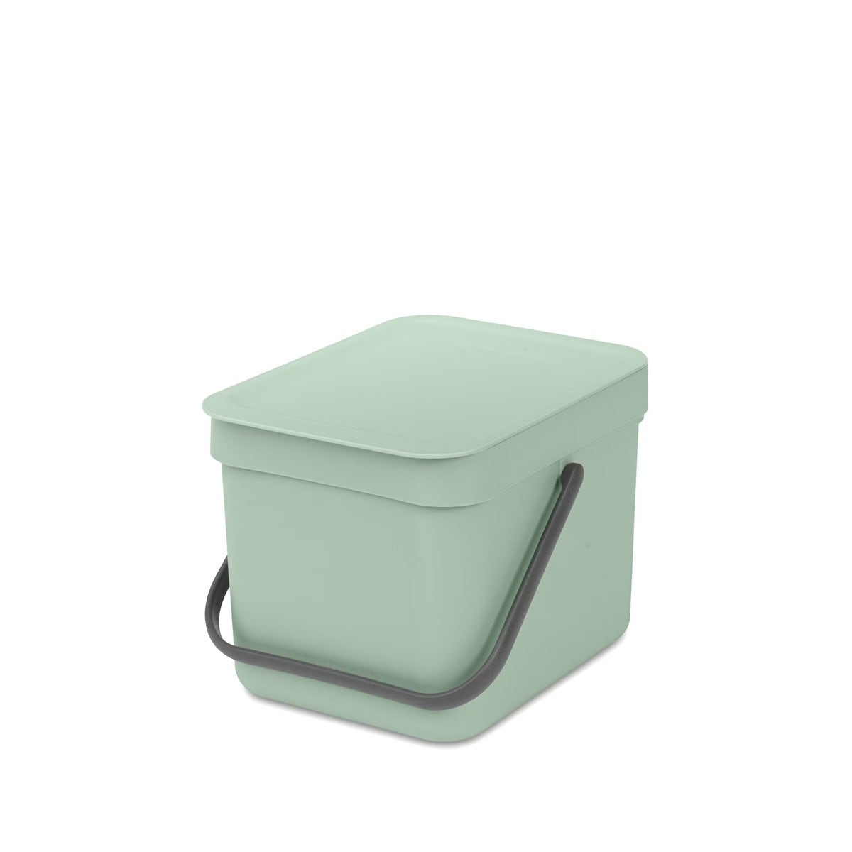 Brabantia afvalemmer Sort & Go 6 liter Jade