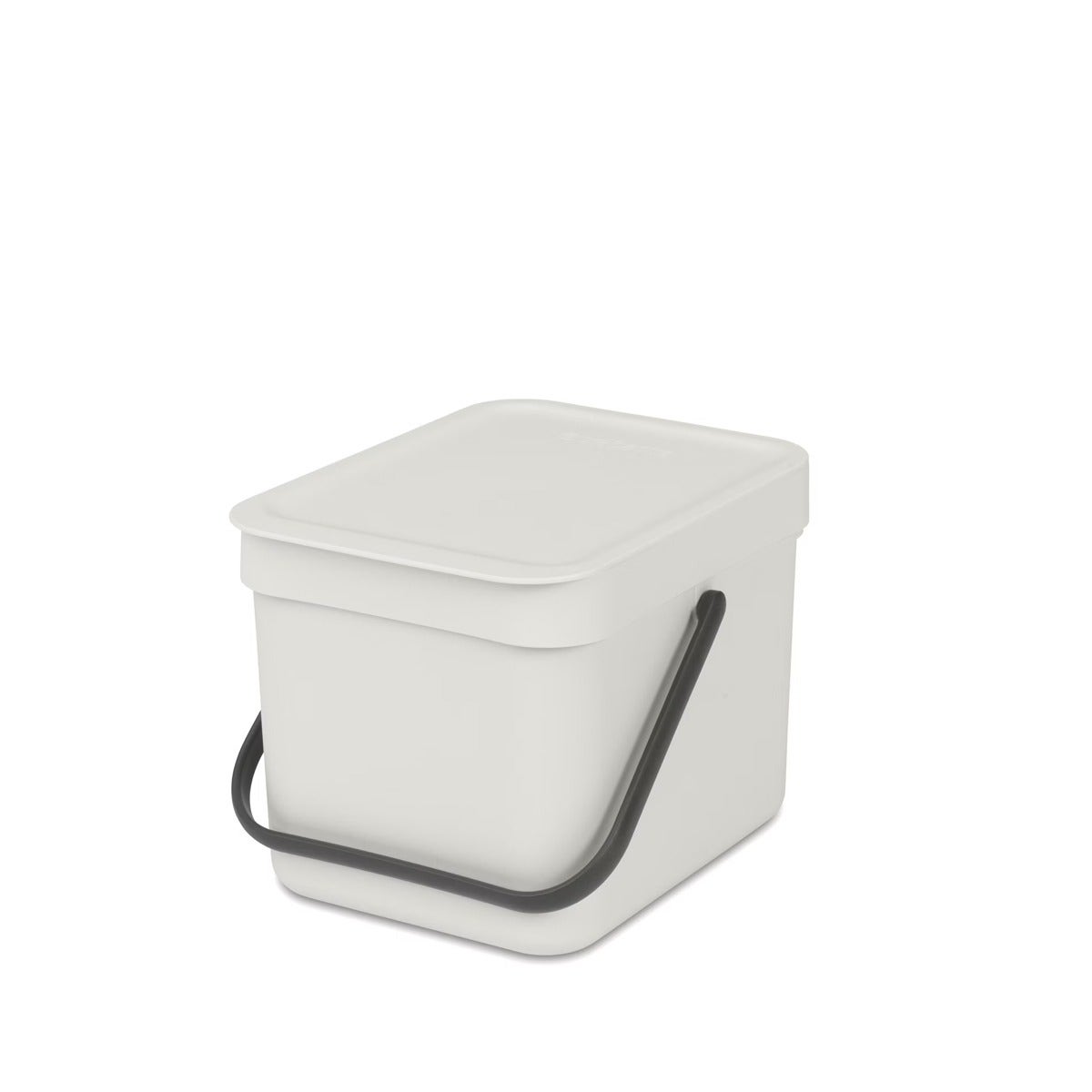 Brabantia afvalemmer Sort & Go 6 liter Lichtgrijs