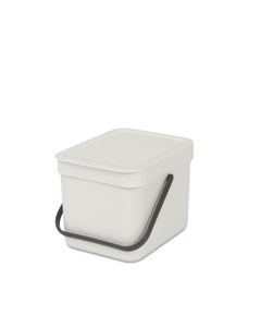 Brabantia afvalemmer Sort & Go 6 liter Lichtgrijs
