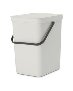 Brabantia afvalemmer Sort & Go 25 liter Light Grey