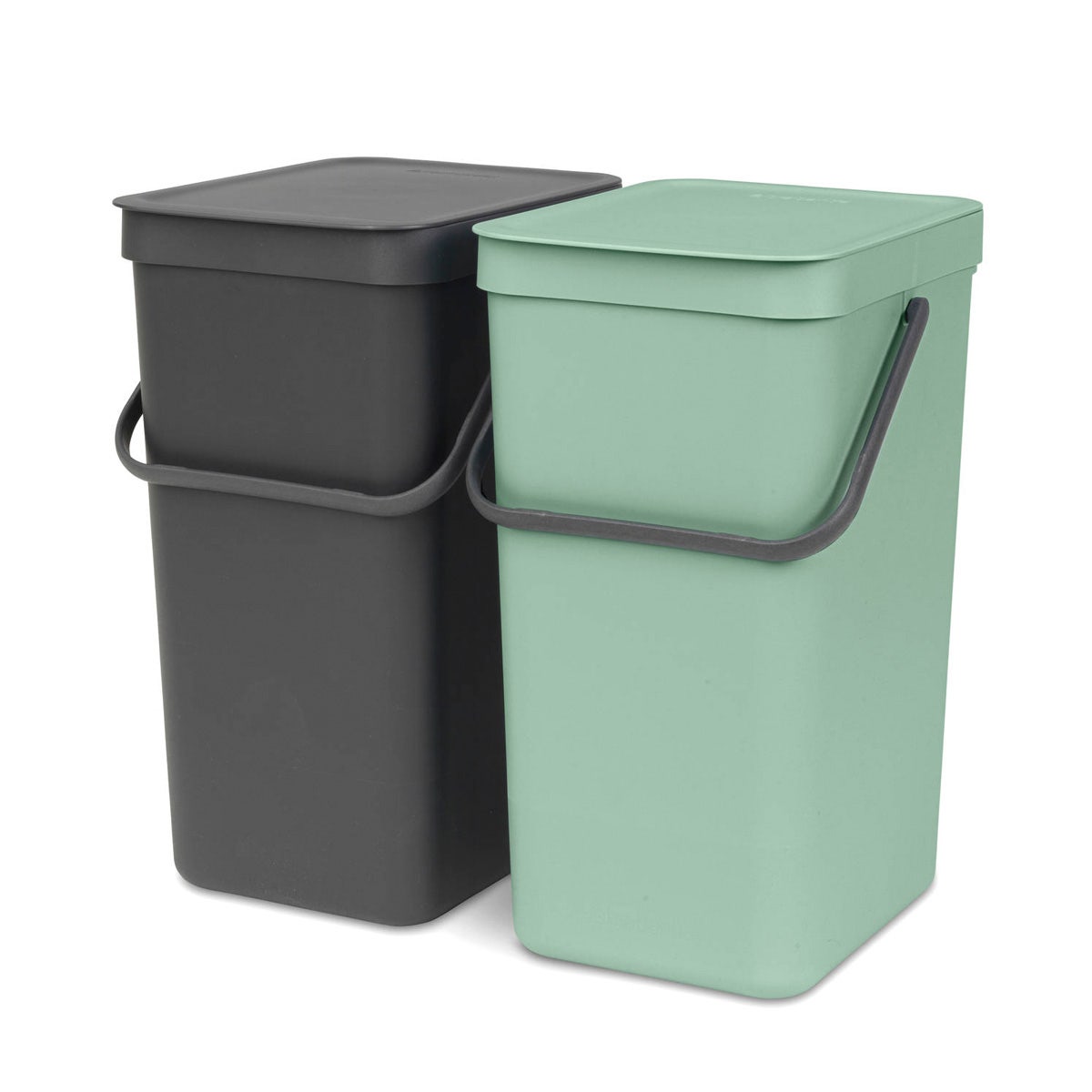 Brabantia afvalemmer Sort & Go 2x16 liter