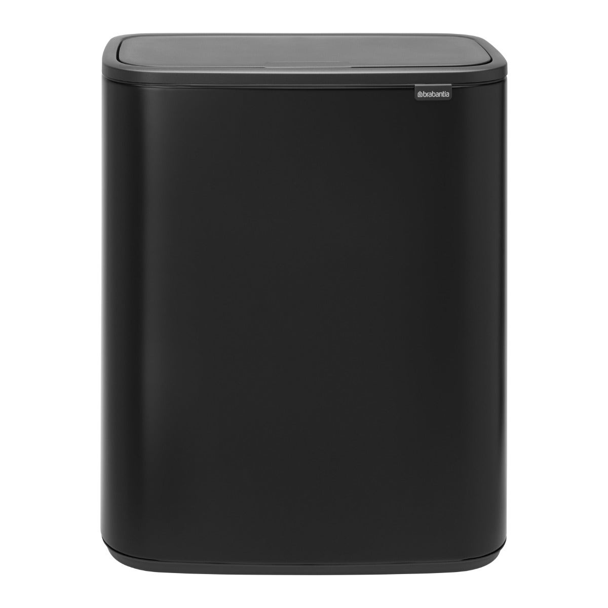 Brabantia duo prullenbak 30+30 liter mat zwart